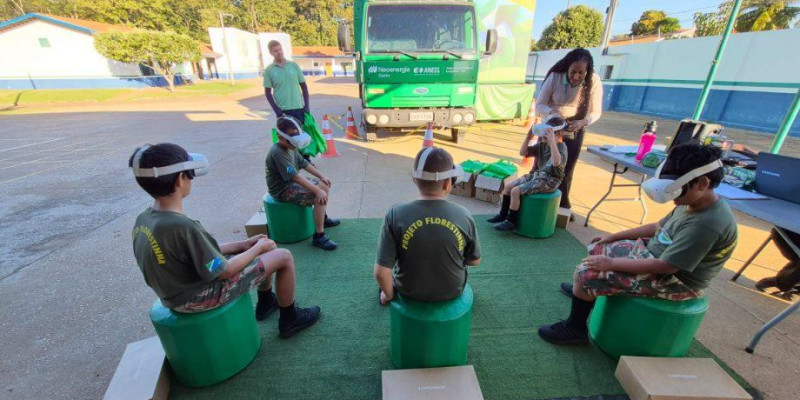 Crianças dos SCFVs da Assistência Social participam de projeto educativo sobre uso consciente da energia elétrica