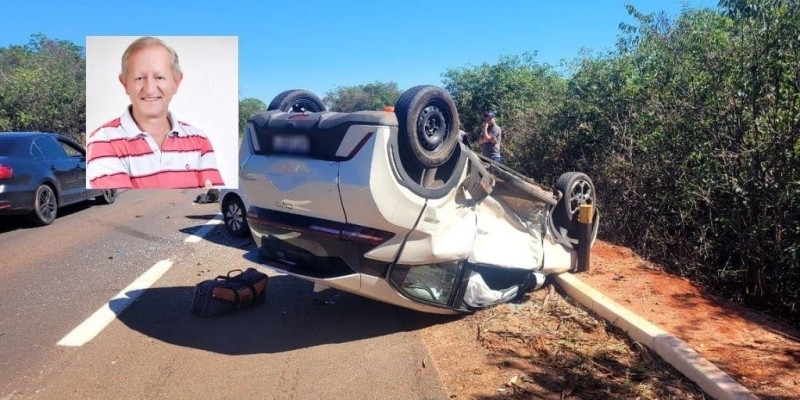 Tabelião morre após grave acidente na BR 158 em Três Lagoas