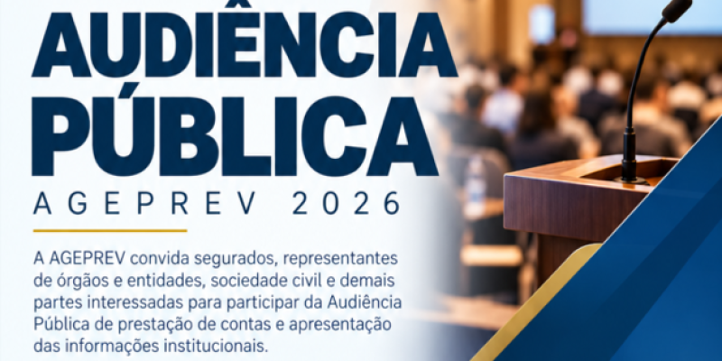 Ageprev promove audiência pública para apresentar resultados sobre previdência de MS