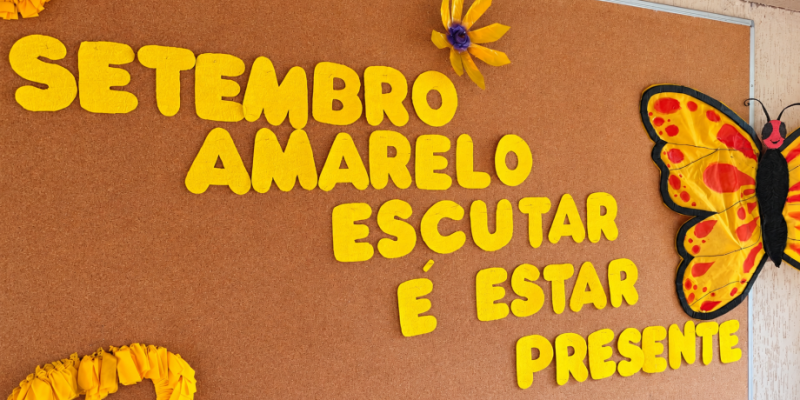 CAPS AD realiza evento de encerramento do Setembro Amarelo