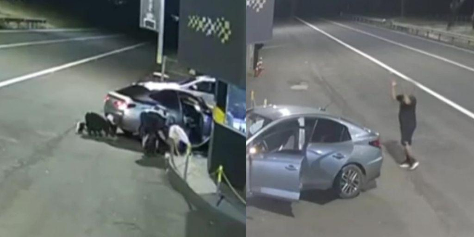 Policiais salvam bebê engasgado e pai se ajoelha em oração durante resgate