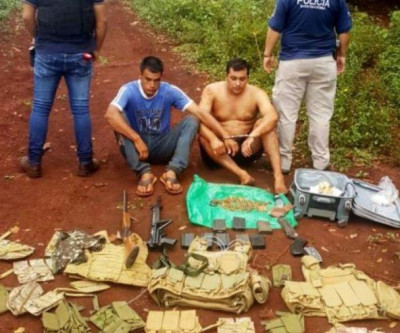 Dois são presos acusados de tripla execução na fronteira