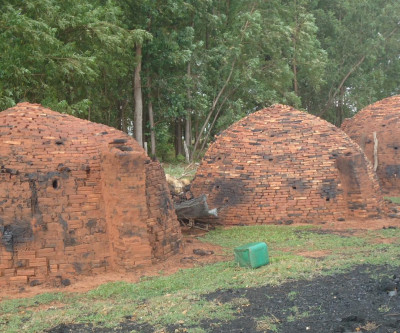 PMA fecha carvoaria, apreende carvão e madeira e autua carvoeiro em R$ 2 mil