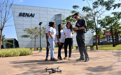 Sucesso em Campo Grande, Senai de Três Lagoas passa a oferecer curso de piloto de drone