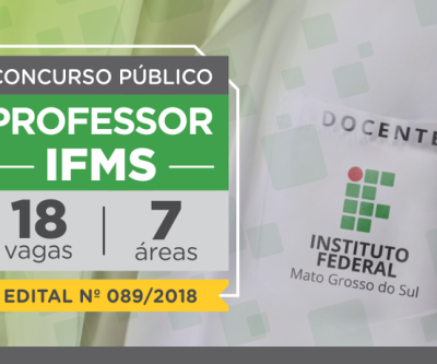 IFMS divulga notas da prova objetiva de concurso para docentes
