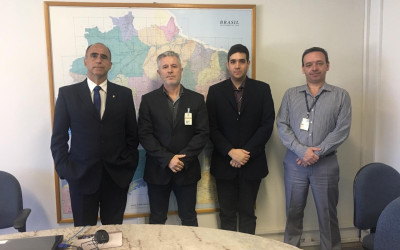 Secretário da SEDECT de Três Lagoas vai a Brasília para implantação da Guarda Municipal