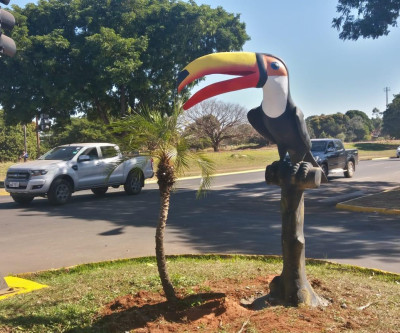TURISMO: mais de 100 monumentos que representam a fauna começam a ser instalados em Três Lagoas
