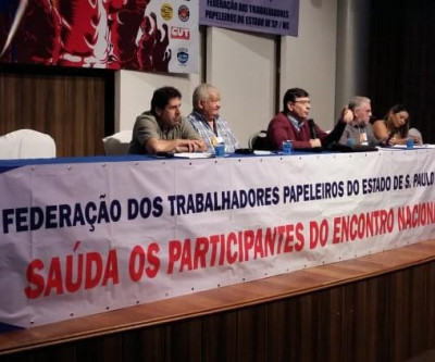 Sindicato de Três Lagoas participa do 4º Encontro Nacional dos Trabalhadores Papeleiros