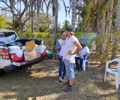 Na campanha de Multivacinação na Zona Rural, mais de 200 pessoas foram imunizadas