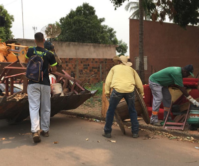 1ª etapa do “Meu Bairro Limpo” recolhe 69 caminhões de lixo