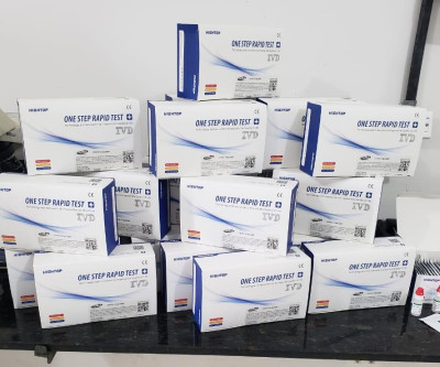 Três Lagoas recebe doação de 2.480 testes rápidos de COVID-19 de empresas privadas de MS