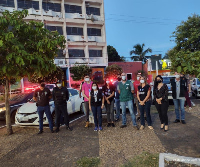 Mais uma fiscalização foi realizada neste final de semana (nos dias 23, 24 e 25) pela ação “De Olho no Coronavírus” visando diminuir a proliferação da COVID-19 na Cidade.