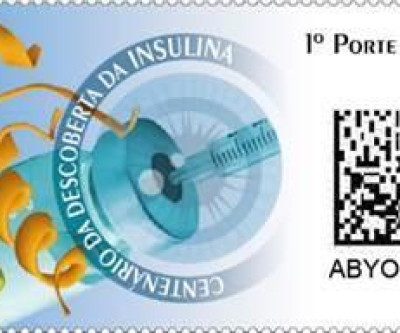 Centenário da Descoberta da Insulina é tema de selo comemorativo