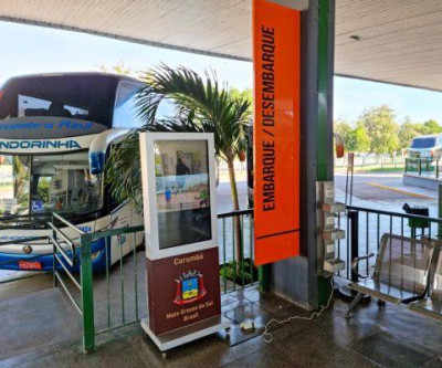 Terminais rodoviários de MS exibem mensagens de alerta para riscos do tráfico de pessoas