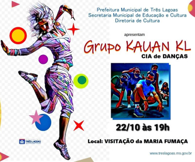 Festival de Dança na Maria Fumaça será realizado no próximo dia 22 às 19h