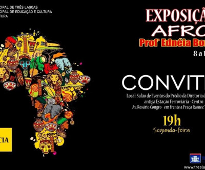 Exposição Afro homenageará professora Ednéia Borges em Três Lagoas