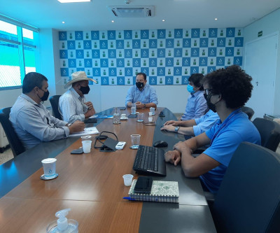 Em reunião com Sanesul, Guerreiro realiza tratativas de investimentos em Três Lagoas