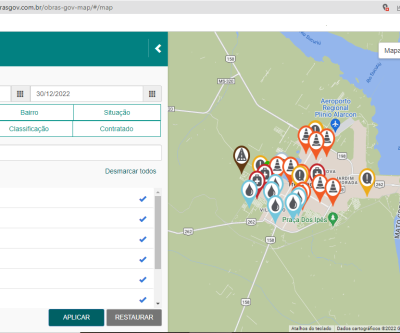 PIONEIRA EM MS – Três Lagoas implementa mapa interativo de obras, saiba como funciona