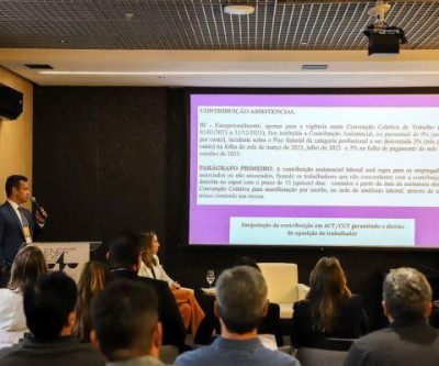 MPT-MS aborda direito sindical, reforma trabalhista e o posicionamento do STF no 1º encontro jurídico da Intersindical Energisa