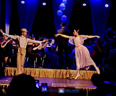 Música e cinema encantam Três Lagoas na Apresentação “Luz, Câmera e Música”