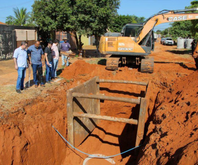 Prefeito Cassiano Maia realiza visita a obras em andamento em Três Lagoas