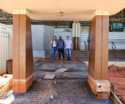 Veja como está a obra de reforma e ampliação do Terminal Rodoviário de Três Lagoas