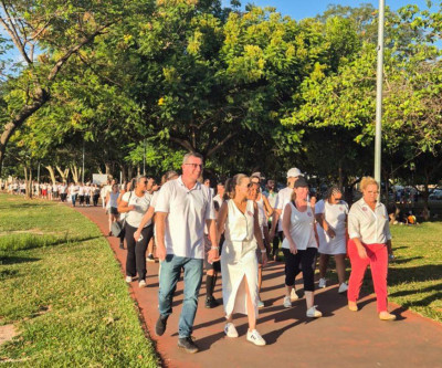 Caminhada pela Paz reúne comunidade três-lagoense em ato de conscientização e valorização das mulheres