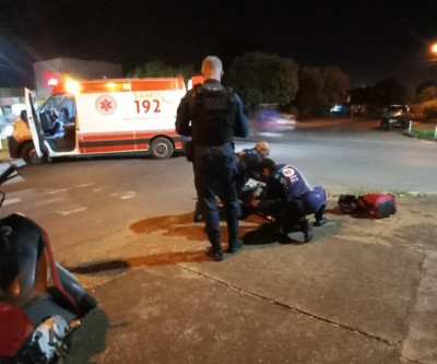 Motociclista se envolve em três acidentes seguidos em menos de uma hora em Três Lagoas