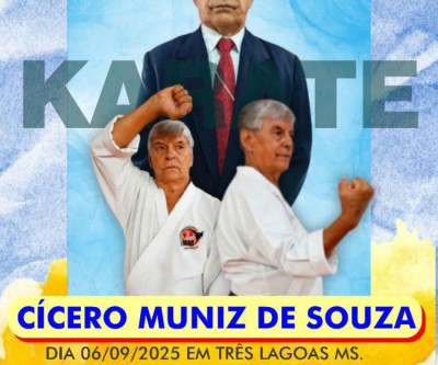 Três Lagoas será palco do VI Open Nacional de Karatê “Cícero Muniz de Souza”