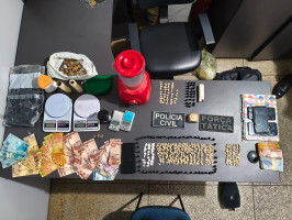 Operação conjunta fecha três pontos de venda de drogas em Três Lagoas