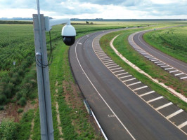 Adeus à “freada no radar”: novo sistema na BR-163 vai monitorar velocidade média dos veículos em MS