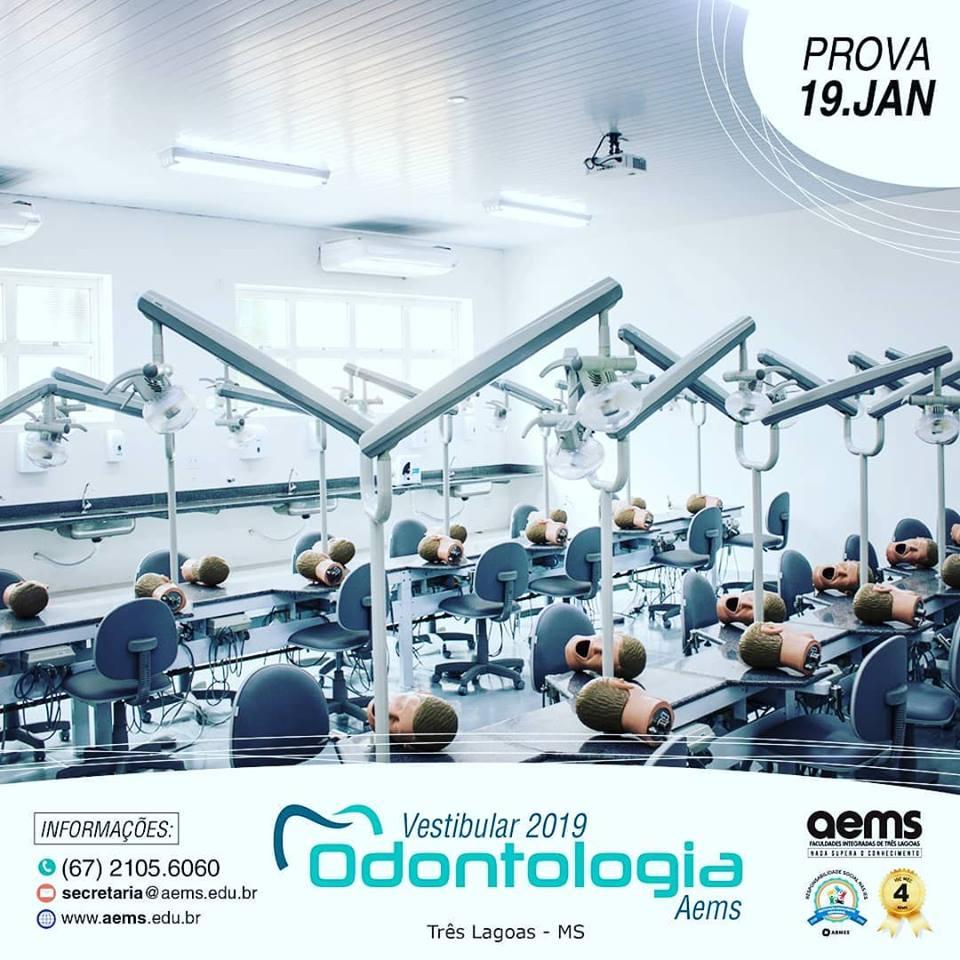  AEMS terá curso de Odontologia em 2019 em Três Lagoas
