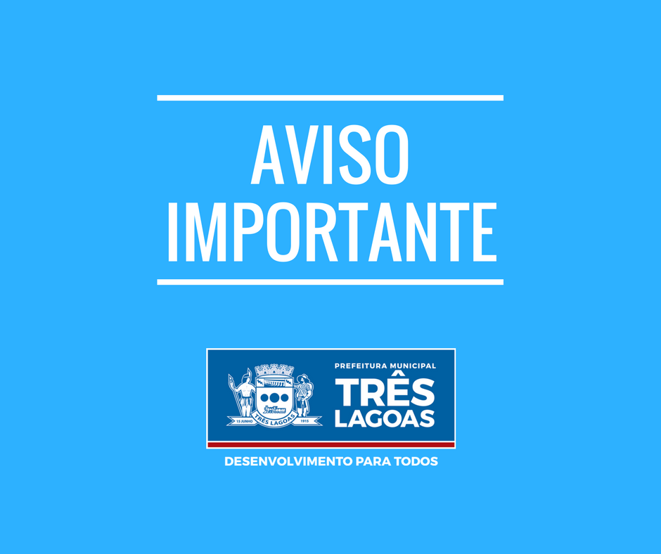 Unidades de Saúde de Três Lagoas voltam a atender em horário especial neste sábado e domingo Unidades de Saúde de Três Lagoas voltam a atender em horário especial neste sábado e domingo