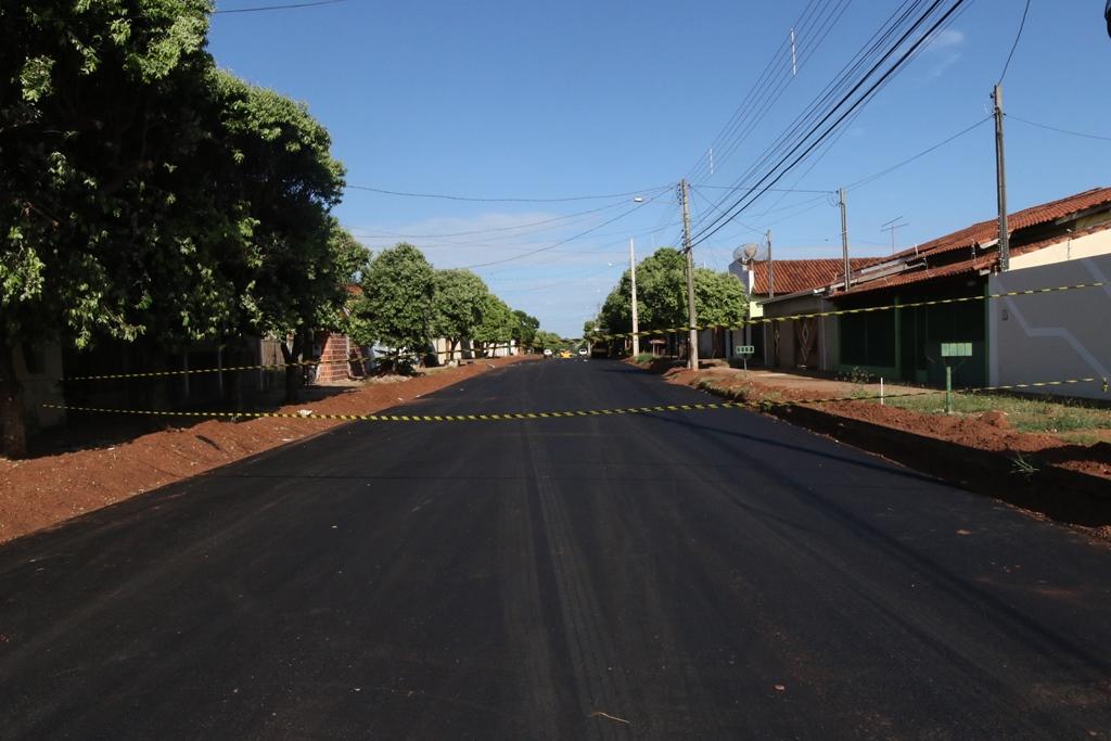 Rua Manoel Pedro de Campos está com obras avançadas