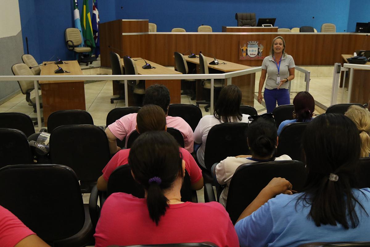 Secretaria de Saúde de Três lagoas realiza palestras sobre Acidentes de Trabalho e Humanização