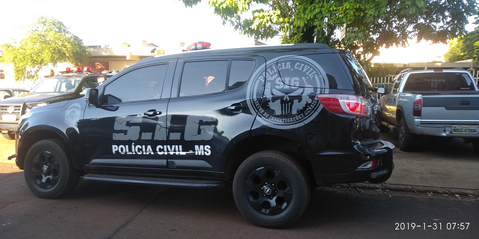 SIG identifica e prende jovens por furto de carro de luxo e extorsão em Dourados