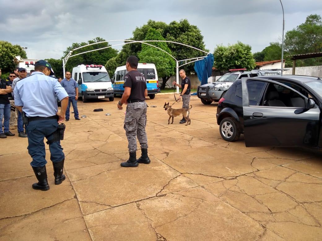 Polícia Militar de Três Lagoas realiza instrução com o Canil Polícia Militar de Três Lagoas realiza instrução com o Canil