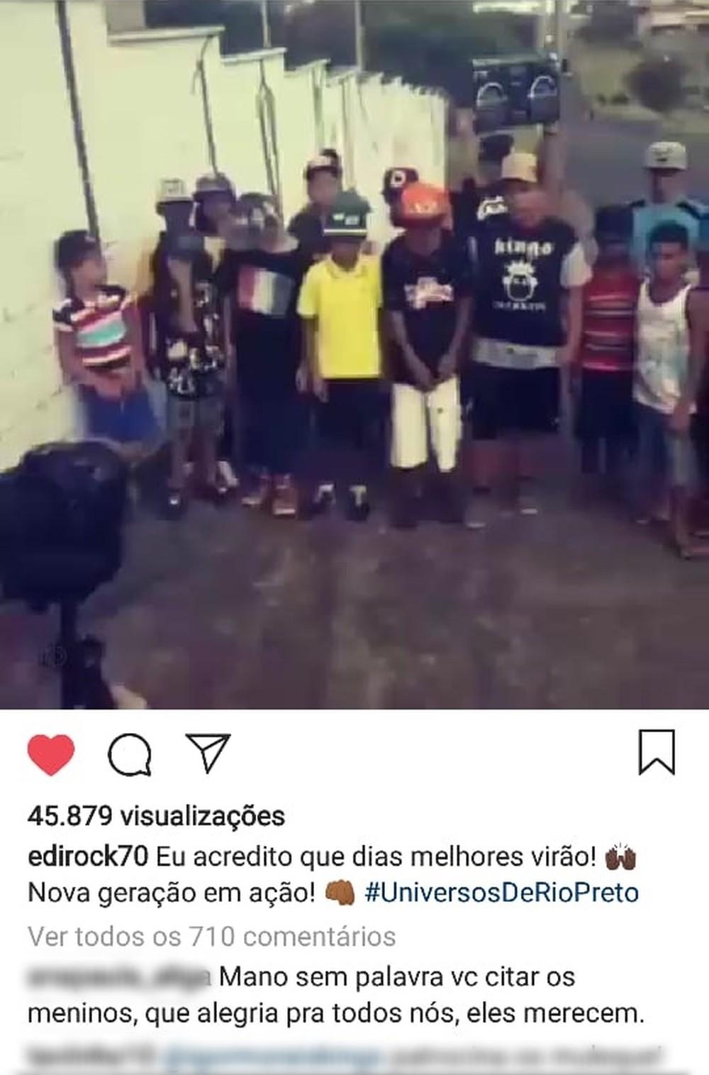 Ex-usuário de drogas usa o rap para tirar meninos da rua em bairro de Rio Preto Ex-usuário de drogas usa o rap para tirar meninos da rua em bairro de Rio Preto