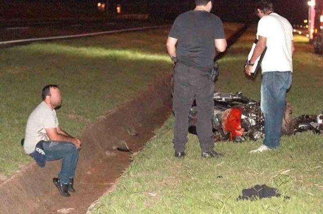 Mecânico Marcão morre em acidente na volta de encontro de motociclistas