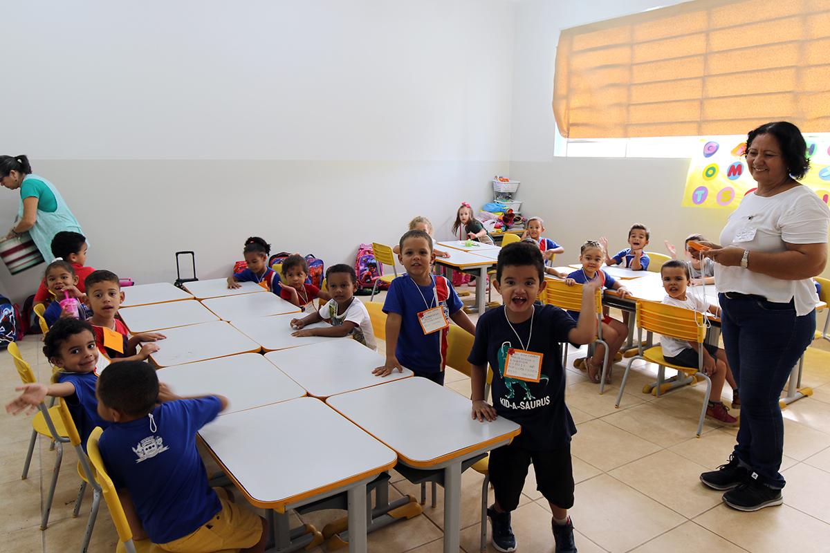 “Como se estivéssemos na nossa escola”, diz diretor do CEI Cida Castro sobre retorno às aulas no prédio do CRASE