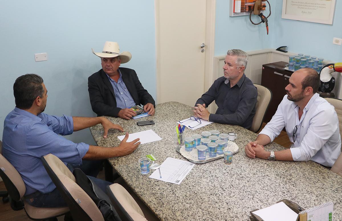 Em reunião com Guerreiro, Empresário planeja iniciar construção de fábrica