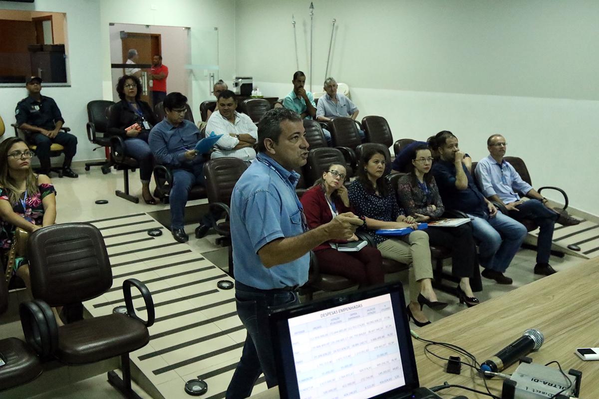 Finanças realiza Prestação de Contas do 3º Quadrimestre do exercício de 2018