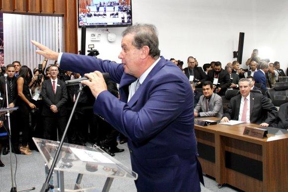 Deputado estadual Eduardo Rocha é empossado para seu 3º mandato na ALMS Deputado estadual Eduardo Rocha é empossado para seu 3º mandato na ALMS