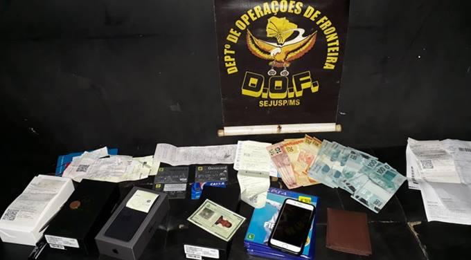 DOF prende homem pela prática de golpes com cartões de crédito DOF prende homem pela prática de golpes com cartões de crédito