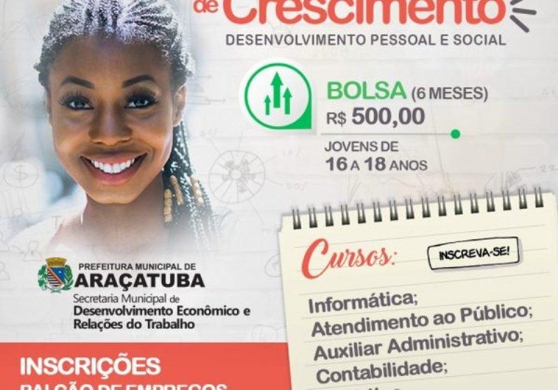 Prefeitura de Araçatuba oferece cursos gratuitos terminam dia 8