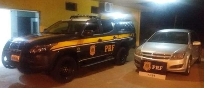PRF em Coxim/MS recupera carro roubado com menor de idade PRF em Coxim/MS recupera carro roubado com menor de idade