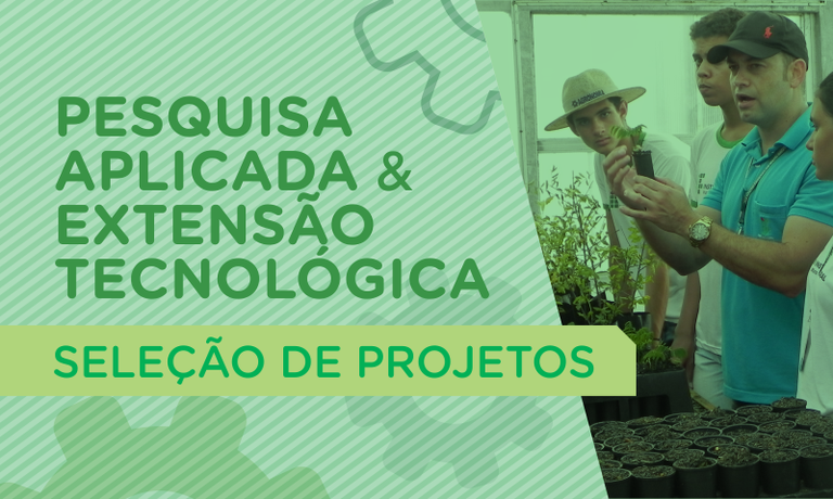 Submissão de projetos em parceria com setor produtivo segue até junho