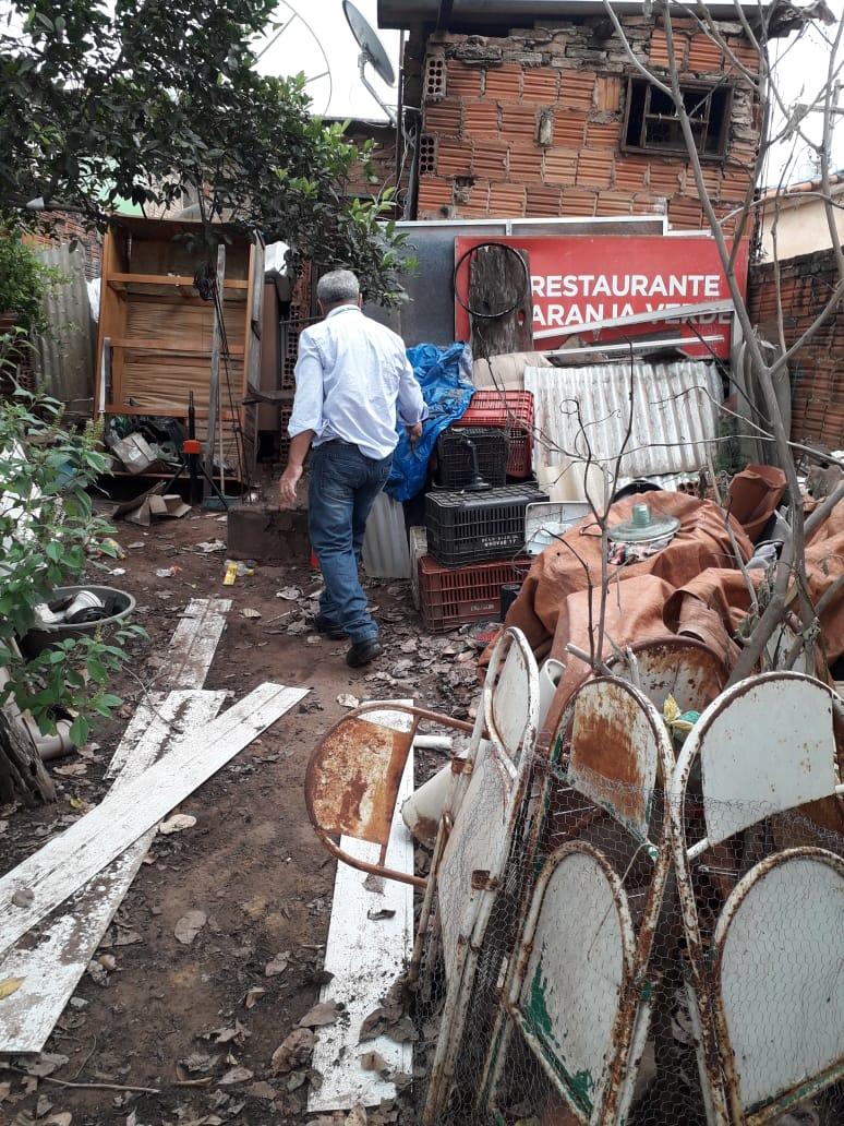 Saúde elimina 36 focos e recolhe dois caminhões caçamba de materiais inservíveis em mutirão contra a Dengue