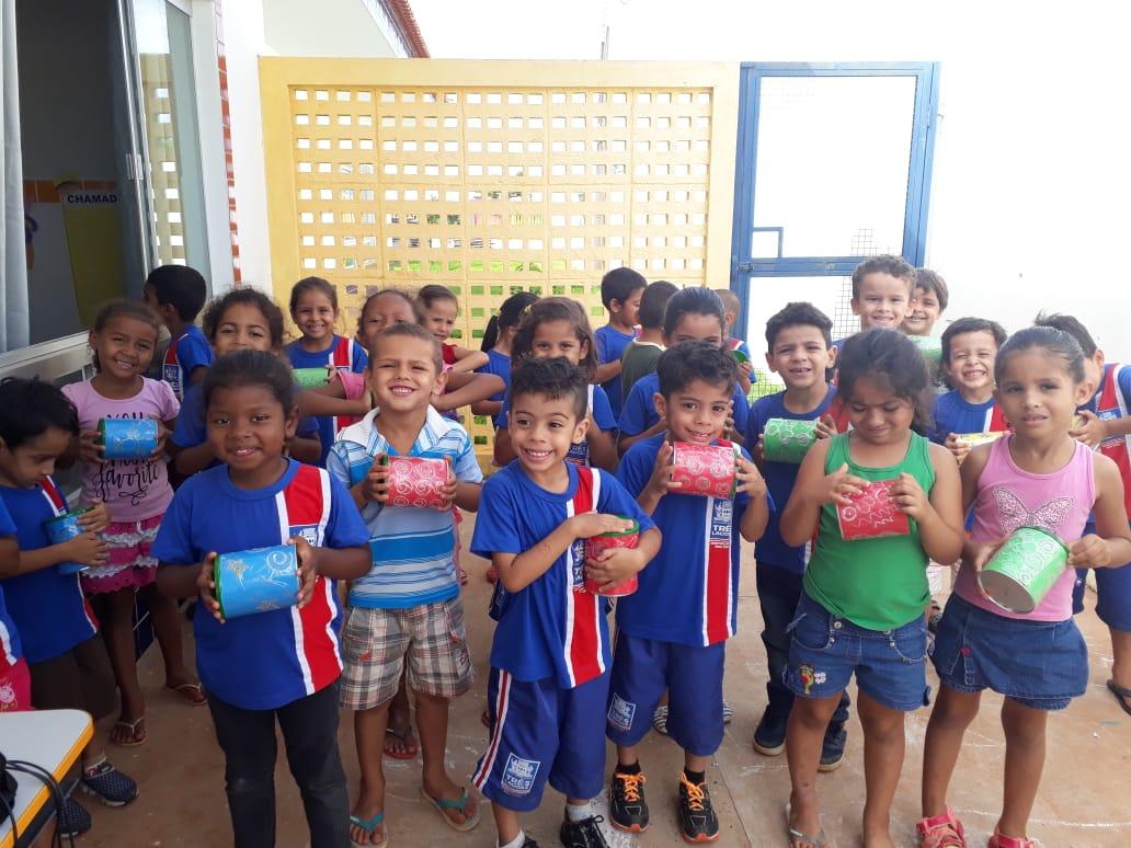 Projeto Bandinha Rítmica é iniciado nos Centros de Educação Infantil de Três Lagoas