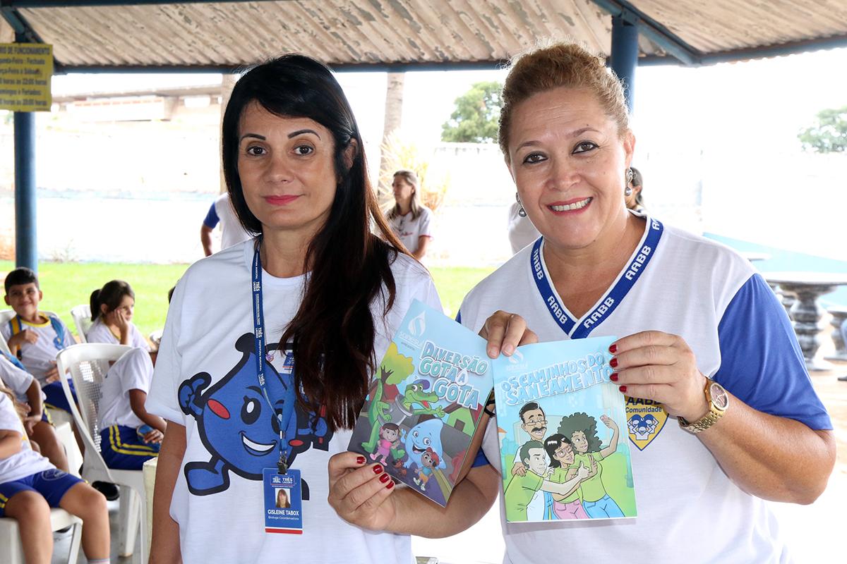Saúde promove evento educativo sobre importância da água no Programa Integração AABB Comunidade de Três Lagoas